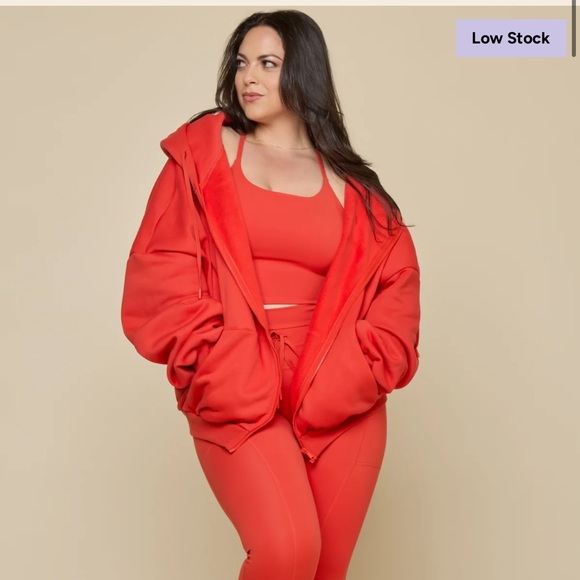 Popflex cloud hoodie cayenne - Picture 2 of 3